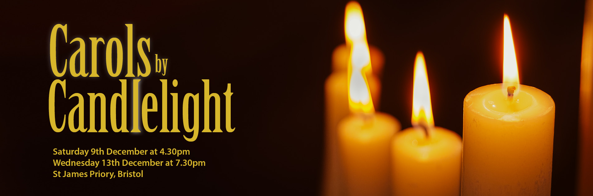 Carols by Candlelight - 9th and 13th December 2023