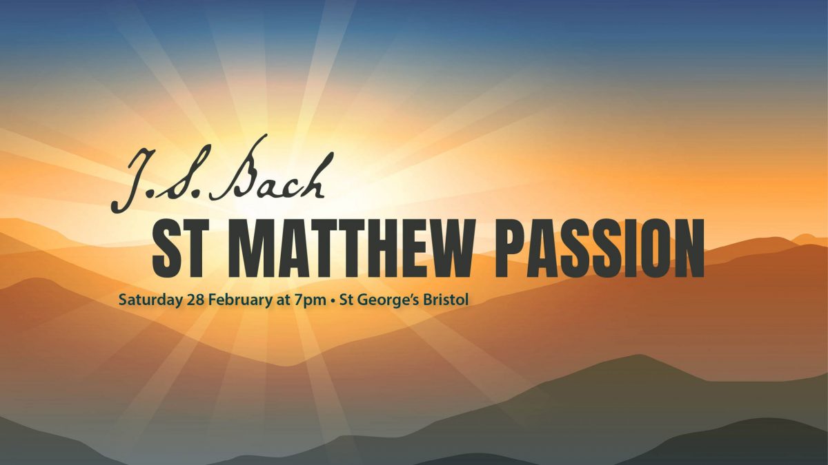 St Matthew Passion